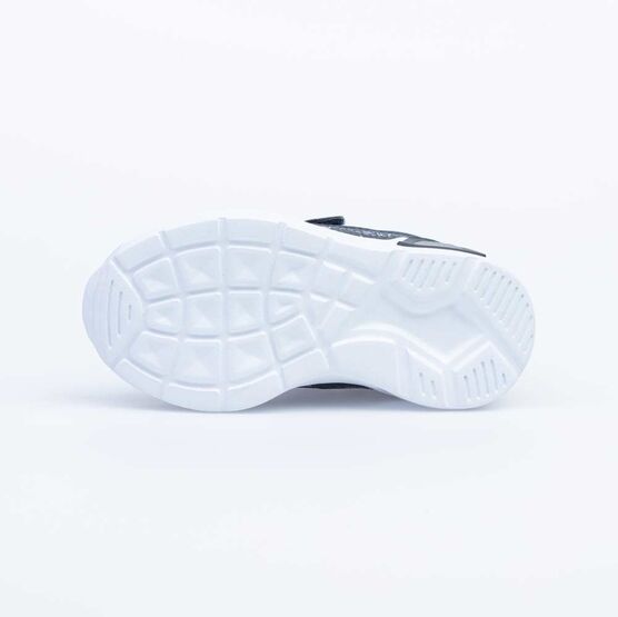 144124-72 Кроссовки с LED-подсветкой на подошве для девочки син-бир фото №4