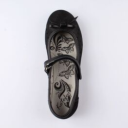 632285-22 Туфли для девочки черный фото №4