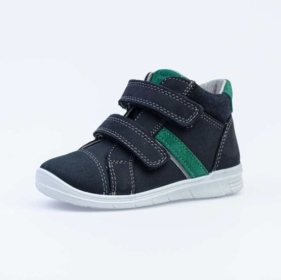 552139-23 Ботинки для мальчики син-зел