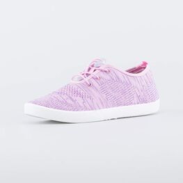 731121-17 Кеды из вязаного текстиля для девочки сиреневый для девочки сиреневый