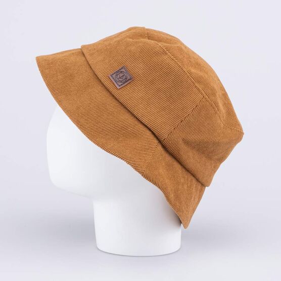 07711726-40 Вельветовая панама-шляпа для мальчика для мальчики горчичный фото №2