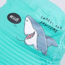 07711760-40 Летняя панама для мальчика для мальчики бирюзовый фото №3