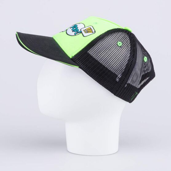 07711782-40 Кепка-бейсболка с сеткой для мальчики черный фото №2