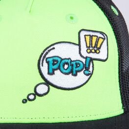 07711782-40 Кепка-бейсболка с сеткой для мальчики черный фото №3