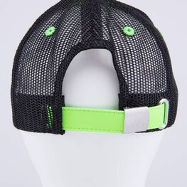 07711782-40 Кепка-бейсболка с сеткой для мальчики черный фото №4