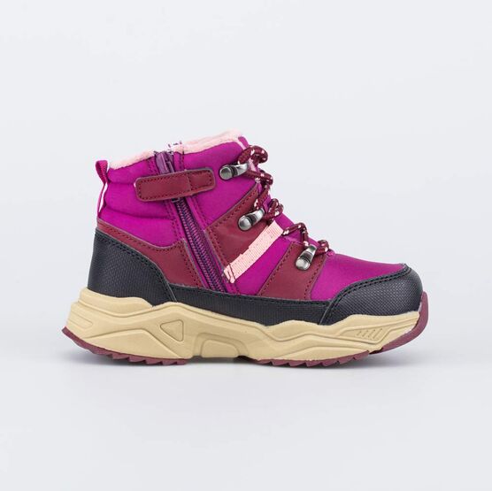 454065-81 Осенние ботинки Softshell + Thinsulate для девочки бордовый фото №2