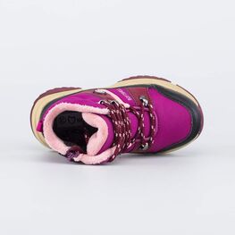 454065-81 Осенние ботинки Softshell + Thinsulate для девочки бордовый фото №4