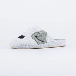 731166-11 Домашние тапочки для мальчика для мальчики сер-оли