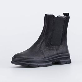 562068-31 Утепленные сапожки-челси для девочки для девочки черный