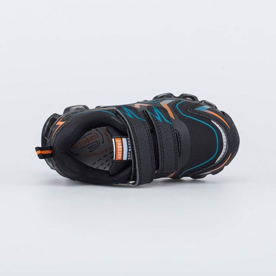 344374-71 Кроссовки с LED-подсветкой на подошве для мальчики черный фото №4