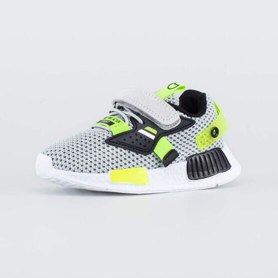 344386-12 Кроссовки для мальчики сер-чер-сал