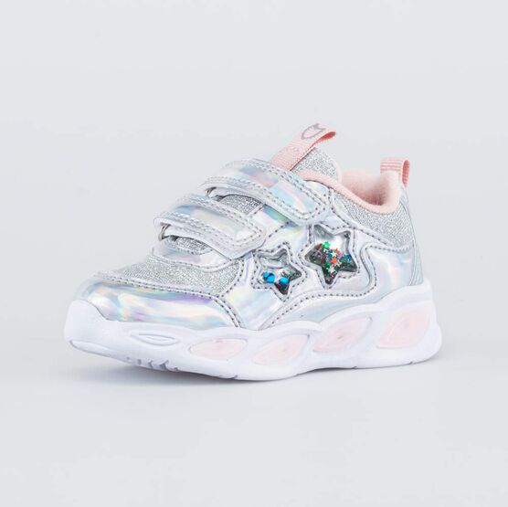 144191-71 Кроссовки для девочки срб-крл