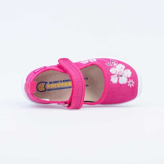 431151-12 Текстильная обувь для девочки розовый фото №4