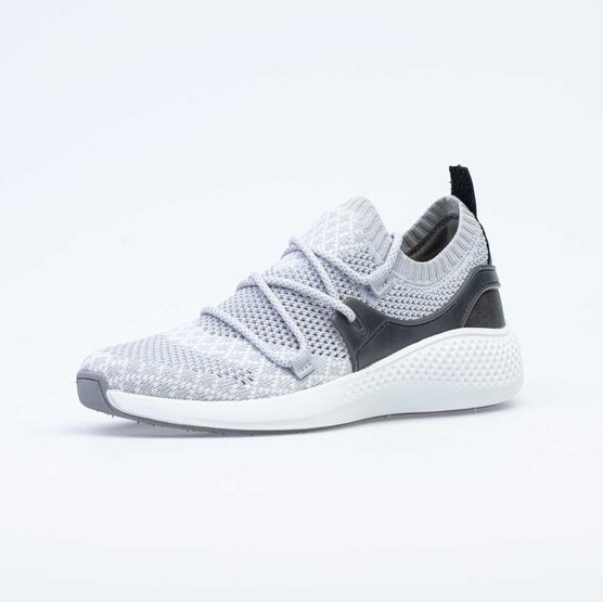 744163-11 Кроссовки на шнурках для девочки серый