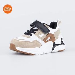 344284-76 Бежевые кроссовки Контраст для мальчики бежевый фото №2