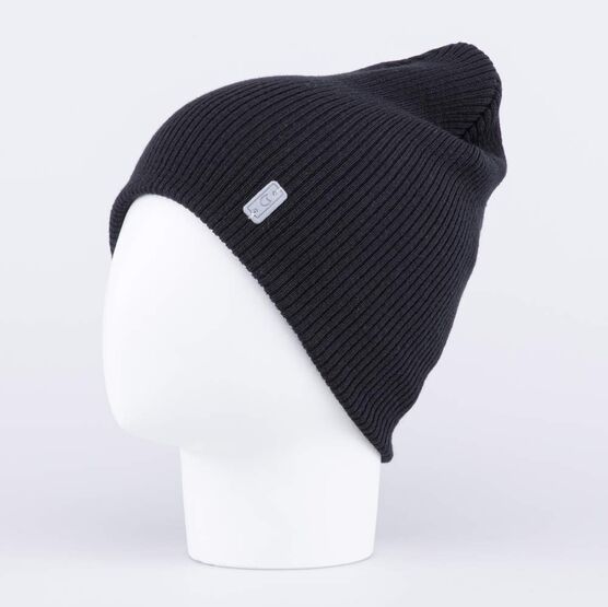 07711398-40 Весенняя шапка для мальчика черная для мальчики черный