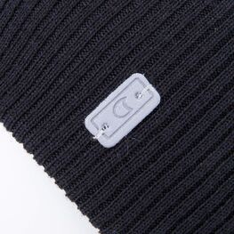 07711398-40 Весенняя шапка для мальчика черная для мальчики черный фото №3
