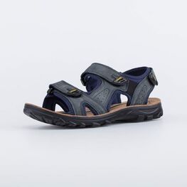 722028-72 Сандалии из натурального нубука для мальчика для мальчики светло-синий