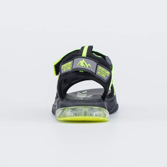 624029-22 Сандалии для мальчика Яркое лето для мальчики черный фото №5