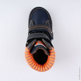 352188-31 Ботинки для мальчики син-ора фото №4