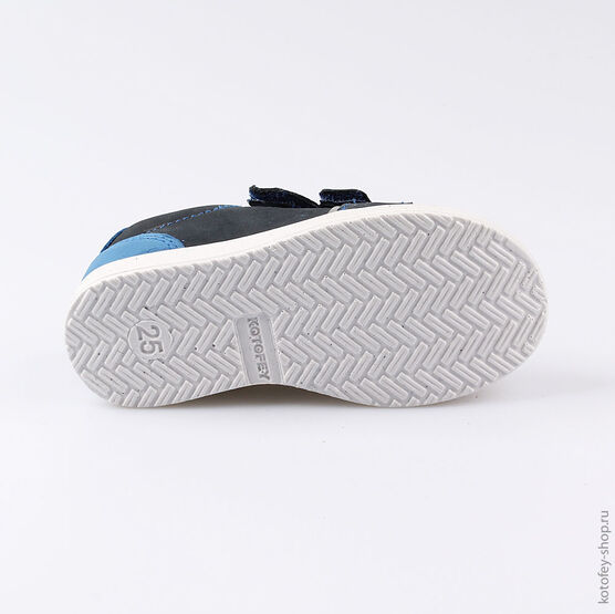 232083-21 Полуботинки для мальчики светло-синий фото №3