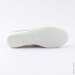 632172-27 Кожаные туфли-балетки для девочки для девочки розовый фото №3