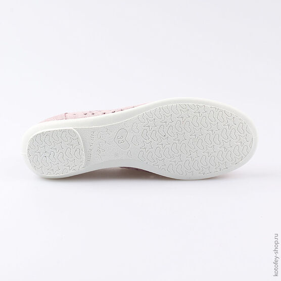 632172-27 Кожаные туфли-балетки для девочки для девочки розовый фото №3