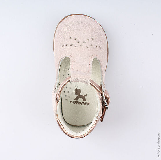 032087-22 Туфли для девочки розовый фото №4