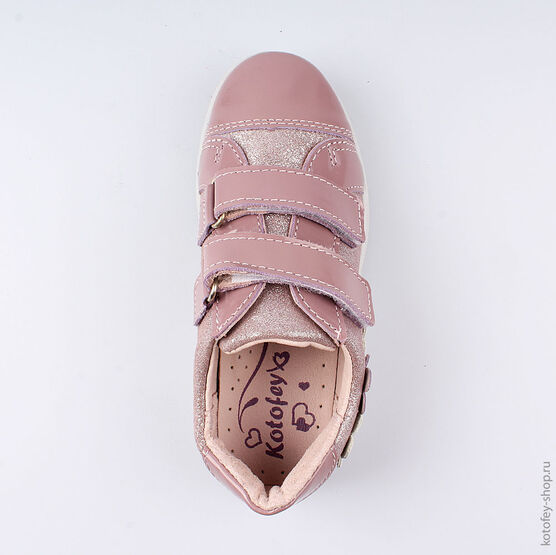 432131-24 Полуботинки для девочки сиреневый фото №4