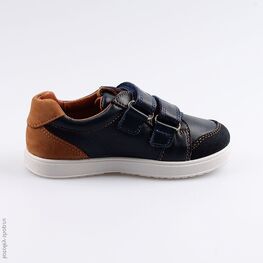 432145-22 Полуботинки для мальчики син-кор фото №2