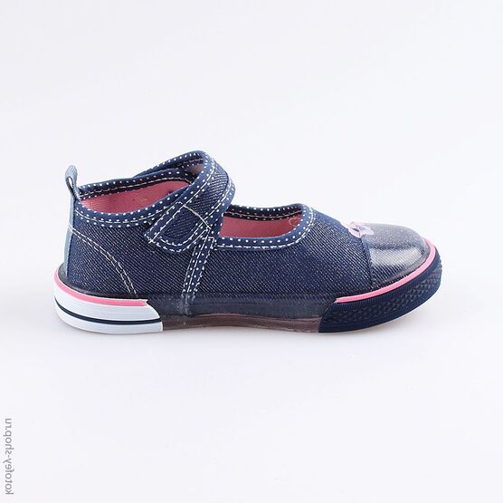 331110-13 Кеды для девочки светло-синий фото №2