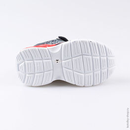 144100-71 Кроссовки с LED-подсветкой на подошве для мальчики сер-син фото №3