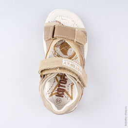 324005-24 Сандалии для мальчики бежевый фото №4