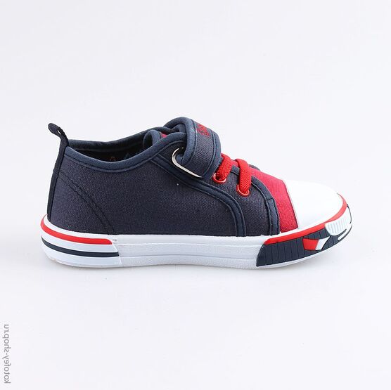 331131-11 Кеды для мальчики син-кра фото №2