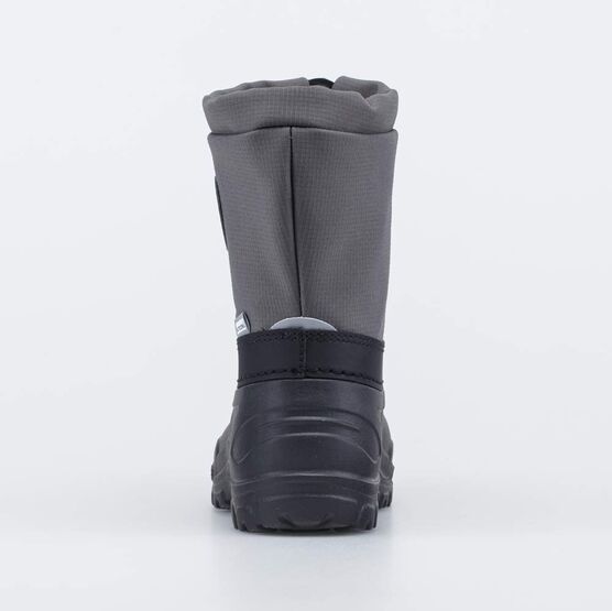 464109-44 Сноубутсы с вкладным чулком 1936 для мальчики серый + черный фото №5