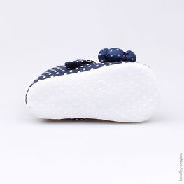 001046-11 Пинетки для девочки светло-синий фото №3