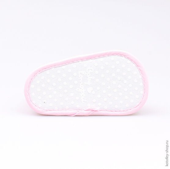 001047-11 Пинетки для девочки розовый фото №3