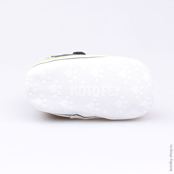 001059-11 Пинетки для мальчики светло-синий фото №3