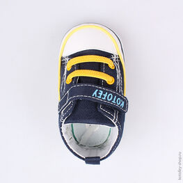 001059-11 Пинетки для мальчики светло-синий фото №4