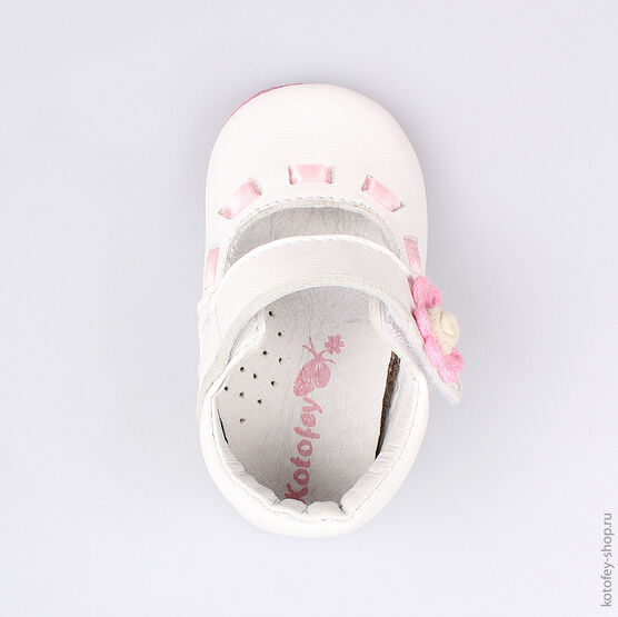 002032-21 Пинетки для девочки персиковый фото №4