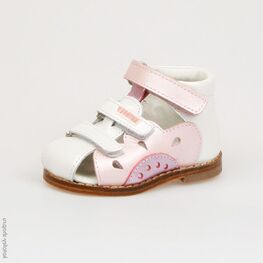 022002-23 Туфли летние для девочки персиковый