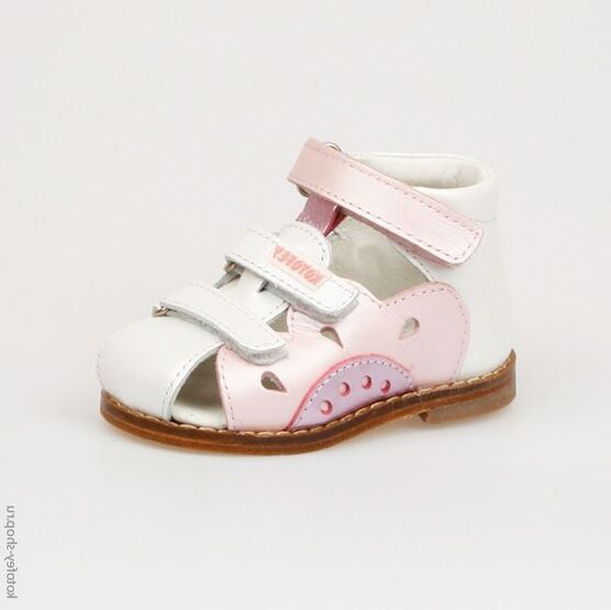 022002-23 Туфли летние для девочки персиковый