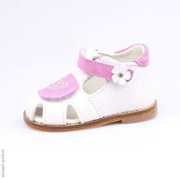 022073-22 Туфли летние для девочки бел-фук