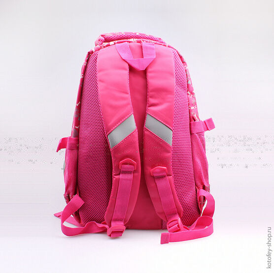 02804044-20 Рюкзак для девочки роз-сер фото №2