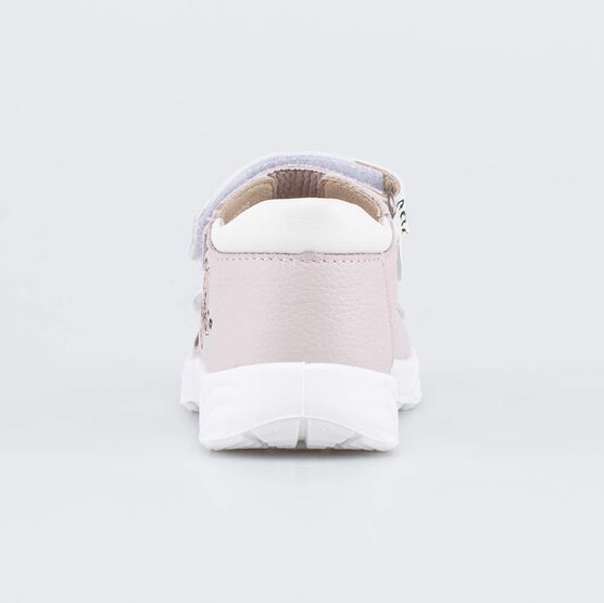 022166-22 Детские сандалии для девочки Первые шаги для девочки розовый,белый фото №5