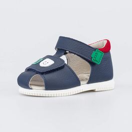 022168-21 Детские сандалии для мальчика Первые шаги для мальчики синий,зеленый,красный