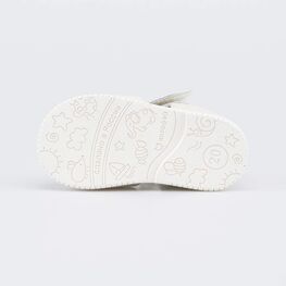 022169-21 Кожаные сандалии с бантиком Первые шаги для девочки бежевый фото №3