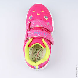 144119-71 Кроссовки для девочки фуксия фото №4