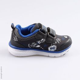 144112-72 Всепогодные кроссовки из материала SoftShell для мальчики сер-син фото №2