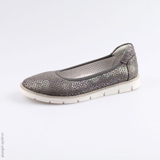 632270-21 Туфли для девочки серый